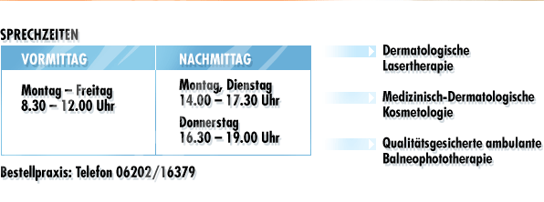 Sprechzeiten